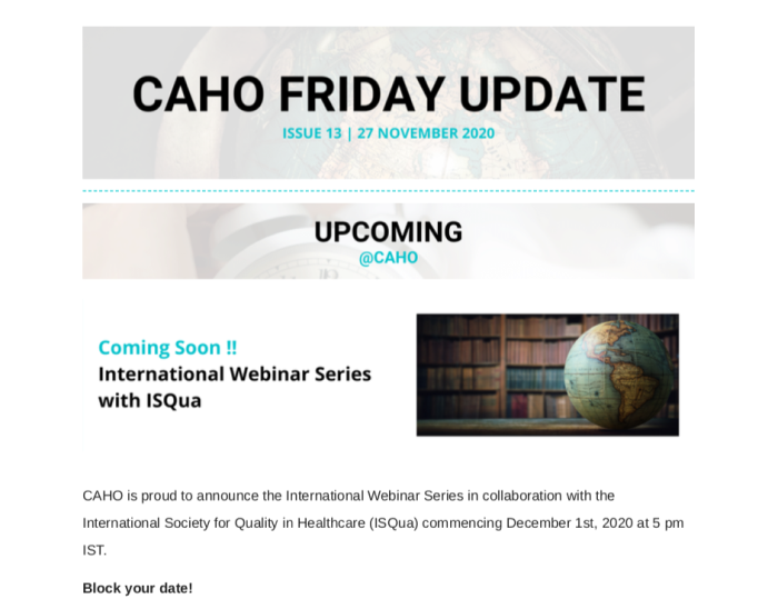 Friday Update